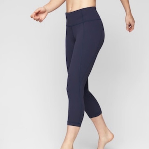 Athleta High Rise Chaturanga Capri Leggings - Picture 3 of 9